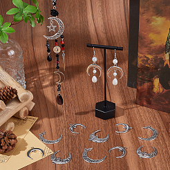 60Pcs 3 Styles Tibetan Style Alloy 2-Loop Connector Charms&nbsp;FIND-SC0007-55