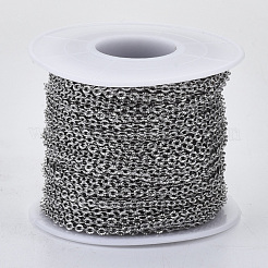 Tarnish Resistant 304 Stainless Steel Chains&nbsp;CHS-S001-12A-P