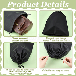 24Pcs Polyester Storage Drawstring Bags&nbsp;ABAG-GO0001-08