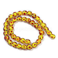 Handmade Lamword Beads Strands&nbsp;LAMP-P069-01A-06