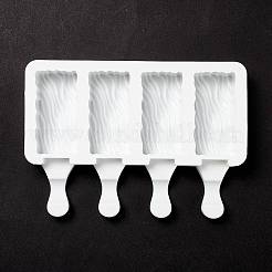 Food Grade DIY Rectangle Ice-cream Silicone Molds&nbsp;LS-DIY-D062-02B
