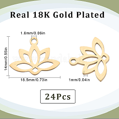 201 Stainless Steel Pendants&nbsp;STAS-SC0005-72G
