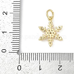 Rack Plating Brass Micro Pave Cubic Zirconia Pendants&nbsp;KK-H509-12G-03
