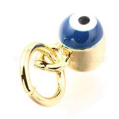 Brass Enamel Pendants&nbsp;KK-Y001-02C-03G