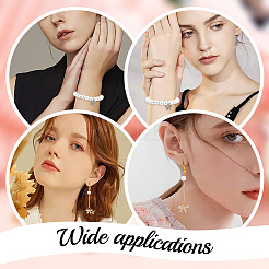 12Pcs 2 Colors Rack Plating Brass Micro Pave Cubic Zirconia Charms&nbsp;ZIRC-BBC0001-30