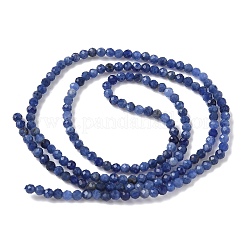 Natural Sodalite Beads Strands&nbsp;G-D306-A01-2mm-B