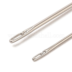 30Pcs Galvanized Iron Self Threading Hand Sewing Needles&nbsp;TOOL-NH0001-02A