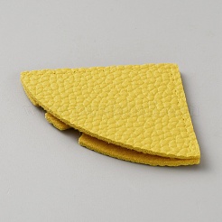 PU Leather Fan Bookmarks&nbsp;AJEW-WH20128-004D