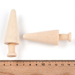Unfinished Wood Tree Ornaments&nbsp;WOOD-T032-13