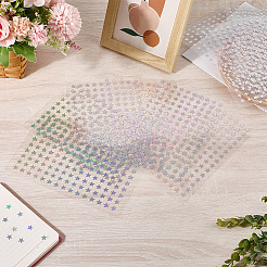 Laser PET Plasitc Stickers&nbsp;DIY-WH20011-43D