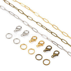 DIY Paperclip Style Jewelry Kits&nbsp;DIY-CD0001-07