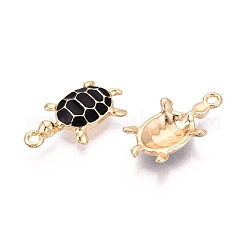 Alloy Enamel Pendants&nbsp;PALLOY-T092-26G-01