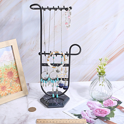1 Set Iron Storage Jewelry Rack&nbsp;ODIS-SC0001-04EB
