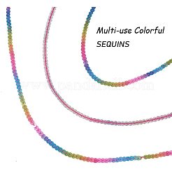 PET Plastic Paillette Beads&nbsp;PVC-PH0001-17