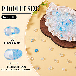 50G Transparent Acrylic Beads&nbsp;TACR-TA0001-61A