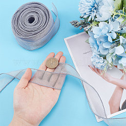 Polyester Ribbon&nbsp;LS-DIY-WH0325-44I