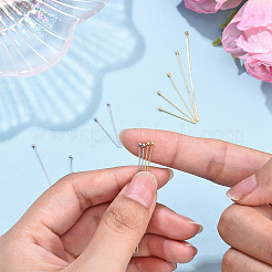Brass Ball Head Pins&nbsp;KK-YW0004-03A-G
