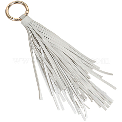 2Pcs PU Leather Tassel Pendant Keychains&nbsp;FIND-CL0002-41C