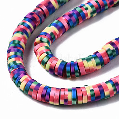 Handmade Polymer Clay Beads Strands&nbsp;CLAY-N008-010L-A