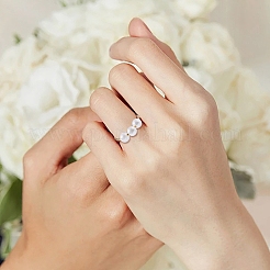 20Pcs 2 Colors 304 Stainless Steel Cuff Rings&nbsp;RJEW-SC0001-35