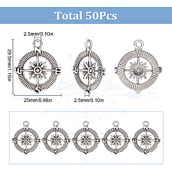 Tibetan Style Zinc Alloy Pendants&nbsp;TIBEP-SC0002-34