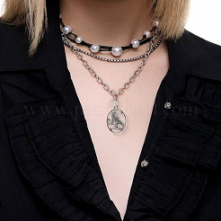 40Pcs 4 Styles Tibetan Style Alloy Pendants&nbsp;FIND-SC0021-22
