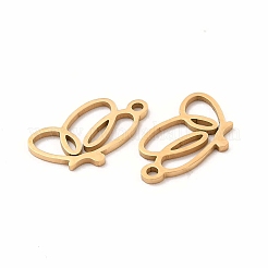201 Stainless Steel Pendants&nbsp;STAS-E188-09G