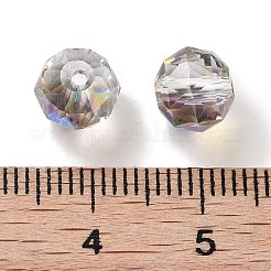 Electroplate Round Glass Beads &nbsp;EGLA-A043-01-HR01