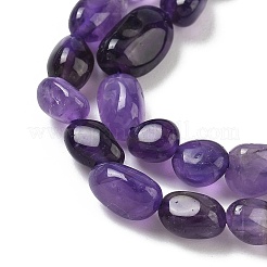 Natural Amethyst Bead Strands&nbsp;G-J280-08