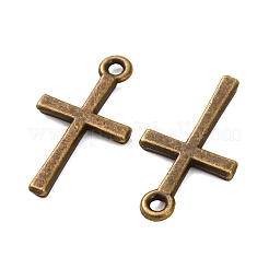 Cross Tibetan Style Alloy Pendants&nbsp;LS-TIBEP-R344-21AB-FF