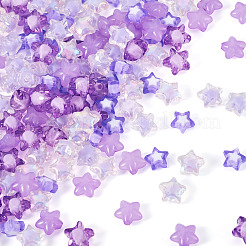 150Pcs 5 Styles Transparent Acrylic Beads&nbsp;TACR-TA0001-67A