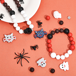 DIY Beads Jewelry Making Finding Kit for Halloween&nbsp;DIY-CA0005-53