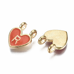 Alloy Enamel Charms&nbsp;ENAM-T012-02R-RS