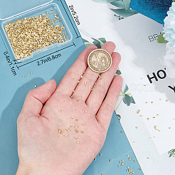 1000Pcs Brass Spacer Beads&nbsp;KK-BBC0028-01