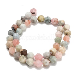 Natural Morganite Beads Strands&nbsp;G-H329-E03-10mm-02