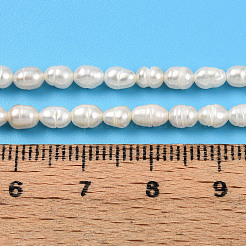 Natural Cultured Freshwater Pearl Beads Strands&nbsp;PEAR-N012-03S-01
