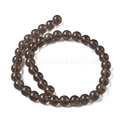 Natural Ice Obsidian Beads Strands&nbsp;G-P590-A01-10mm-01
