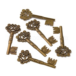 Tibetan Style Alloy Big Pendants&nbsp;TIBE-S302-23AB-LF
