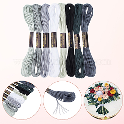 24 Skeins 3Bags 6-Ply Polyester Embroidery Floss&nbsp;OCOR-CY0003-43A