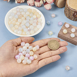 350Pcs 7 Colors Translucent Acrylic Beads&nbsp;TACR-TA0001-17