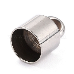 Tarnish Resistant 304 Stainless Steel Cord Ends&nbsp;STAS-H153-06B-P
