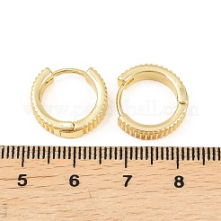 Brass Hoop Earrings&nbsp;EJEW-D348-22G