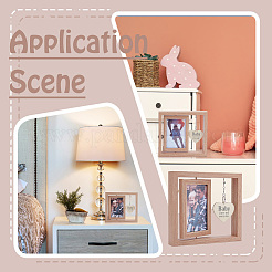 Rotating Artificial Board Rectangle Picture Frame&nbsp;FIND-WH0152-821A
