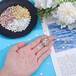 360Pcs 3 Colors Brass Spacer Beads&nbsp;KK-ME0004-73