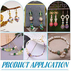 1000Pcs 10 Styles Iron Bead Caps&nbsp;FIND-UN0009-95