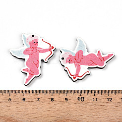 Printed Wood Pendants&nbsp;WOOD-T032-04V