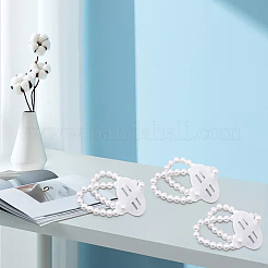 12Pcs 2 Styles Plastic Imitation Pearl Stretch Bracelets&nbsp;BJEW-GF0001-02
