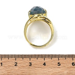 Brass Cuff Open Rings&nbsp;RJEW-D347-03G-17