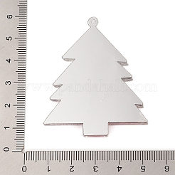 Christmas Theme Opaque Printed Acrylic Big Pendants&nbsp;LS-SACR-S034-14A