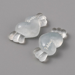 Transparent Resin Cabochons&nbsp;RESI-WH0035-04E